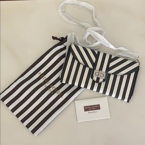 Henri Bendel Signature Stripe Crossbody Purse
